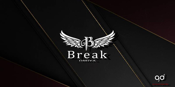 大宮のホストクラブ「Break omiya」の求人宣伝。