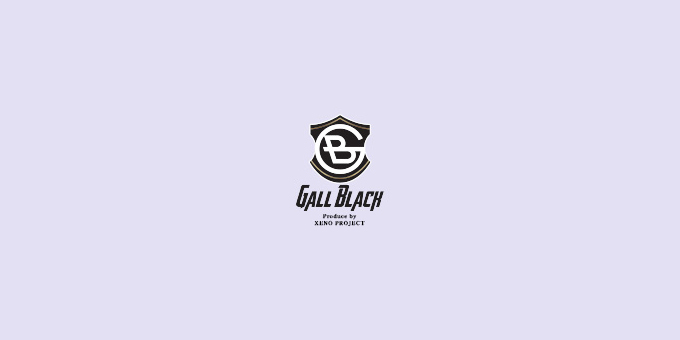 ミナミのホストクラブ「GALL BLACK -（1部）-」の求人宣伝。