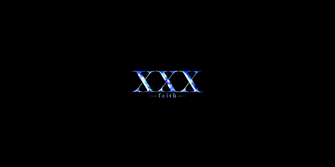 ミナミのホストクラブ「XXX -faith-」の求人宣伝。