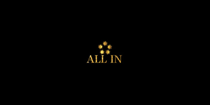 ミナミのホストクラブ「ALL IN」の求人宣伝。
