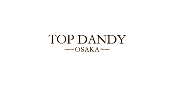 ミナミのホストクラブ「TOP DANDY OSAKA」の求人宣伝。
